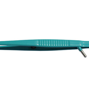 single-use bipolar forceps, straight, 200 mm, tip 1,0 mm, with irrigation, sterile