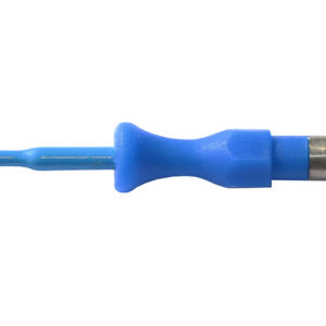 single-use tungsten electrode, isolated, 0,5 x 20 mm